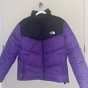 North Face Purple Jacket in great condition